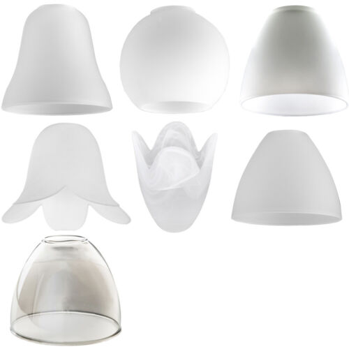 Minisun Replacement Glass Light Shades Frosted Petal Tulip Lampshade Chandelier In Stan 232811694392 - White Frosted Glass Ceiling Light Shade