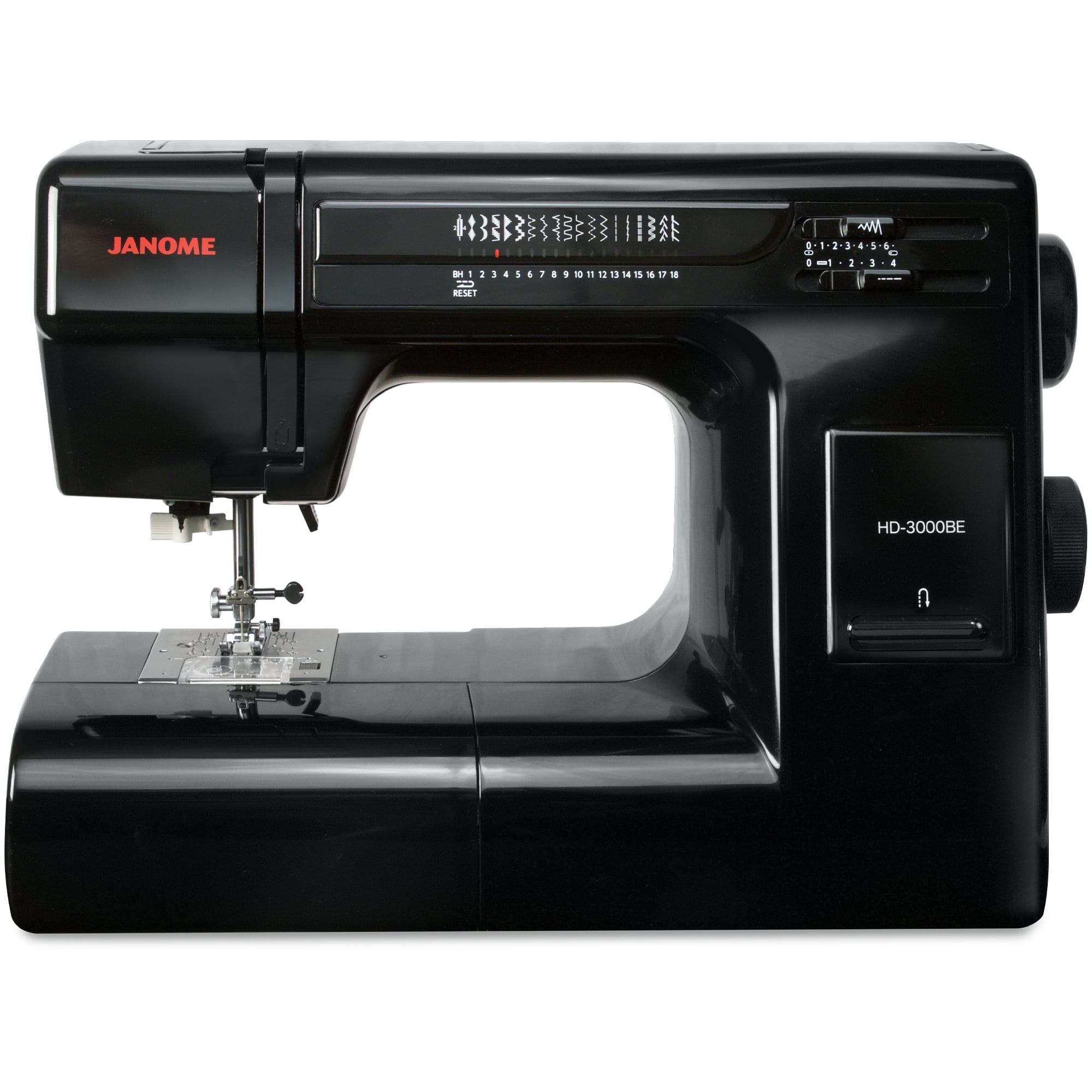 Buy Janome HD3000BE Heavy Duty Sewing Machine w/ 18 stitches Online in  Pakistan. 274145131