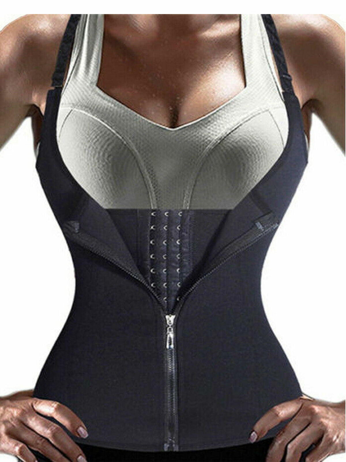 Women Body Shaper Slimming Waist Trainer Cincher Underbust Corset Vest Shapewear 