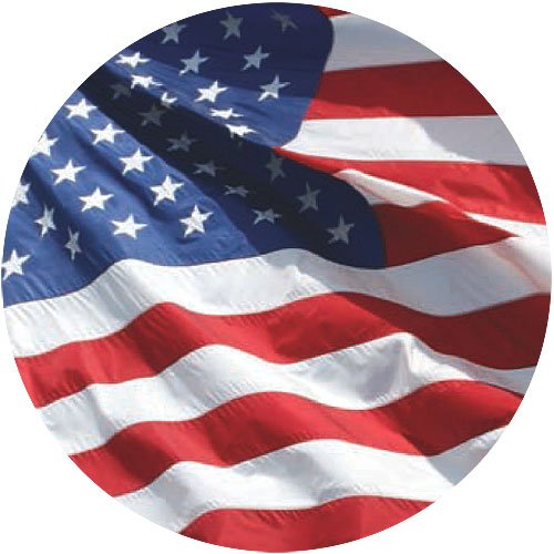 STAR SPANGLED BANNER FLAG 4x6 ft Sewn Stars & Stripes Outdoor NYLON Made in USA 