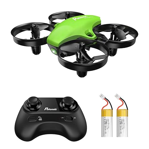 Extra Batteries Potensic Upgraded A20 Mini Drone Easy To Fly Remote Control 