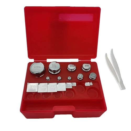 17pc 10mg-100g Grams Precision Calibration Weight Weights Jewelry Scale Set 