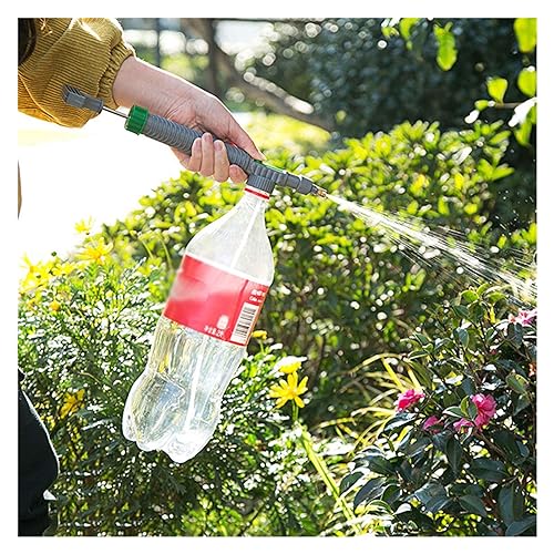 Gardening Plant Watering Attachment Spray-head Soft Drink Bottle Water Can _MO