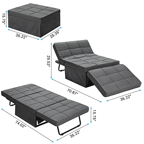 Viagdo Sleeper Sofa Folding Bed, Chairs That Fold Out Into Single Beds
