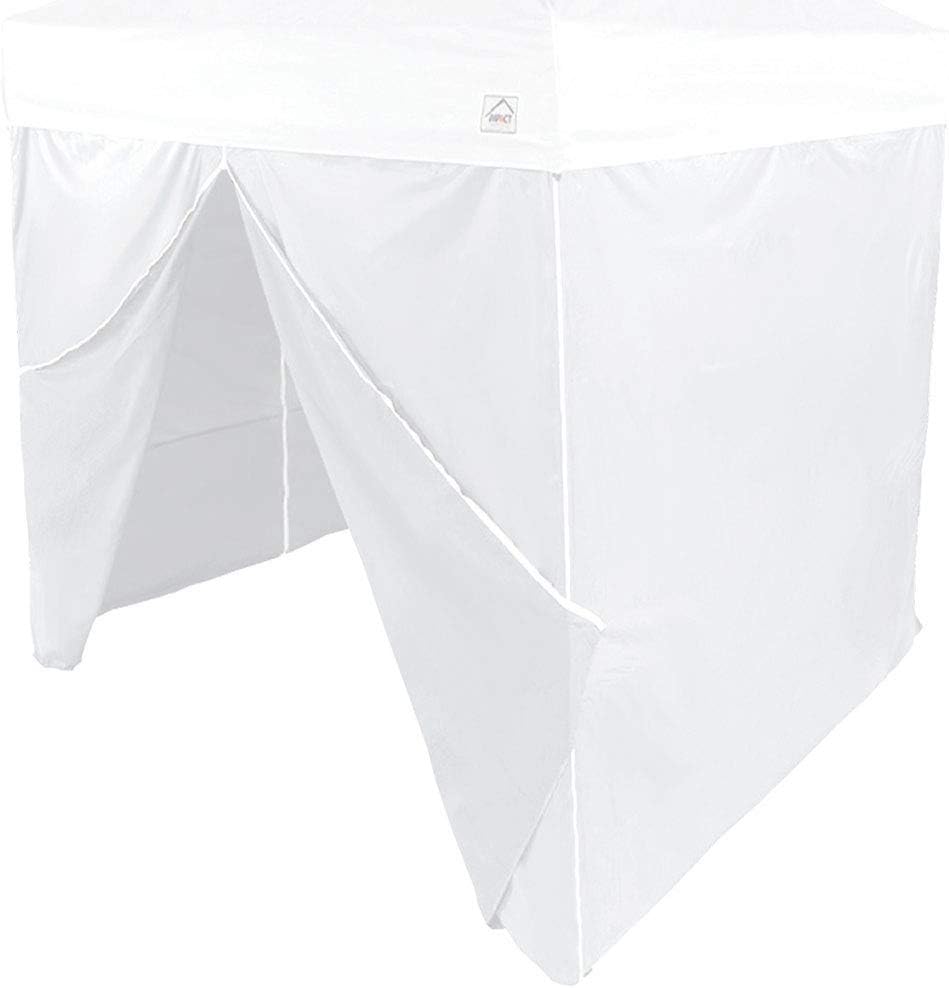 Buy Impact Canopy 10-Foot Canopy Tent Wall Set, 1 Solid Sidewall and 1  Middle Zipper Sidewall Only, White Online in Pakistan. B005PFSL6U