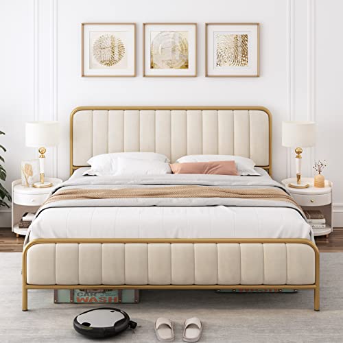 Hithos Queen Size Bed Frame, How Many Slats Do You Need For A Queen Size Bed