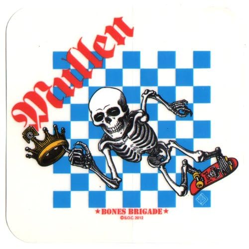 Powell Peralta Skateboard Sticker Bones Brigade Winged Ripper Official Reissue