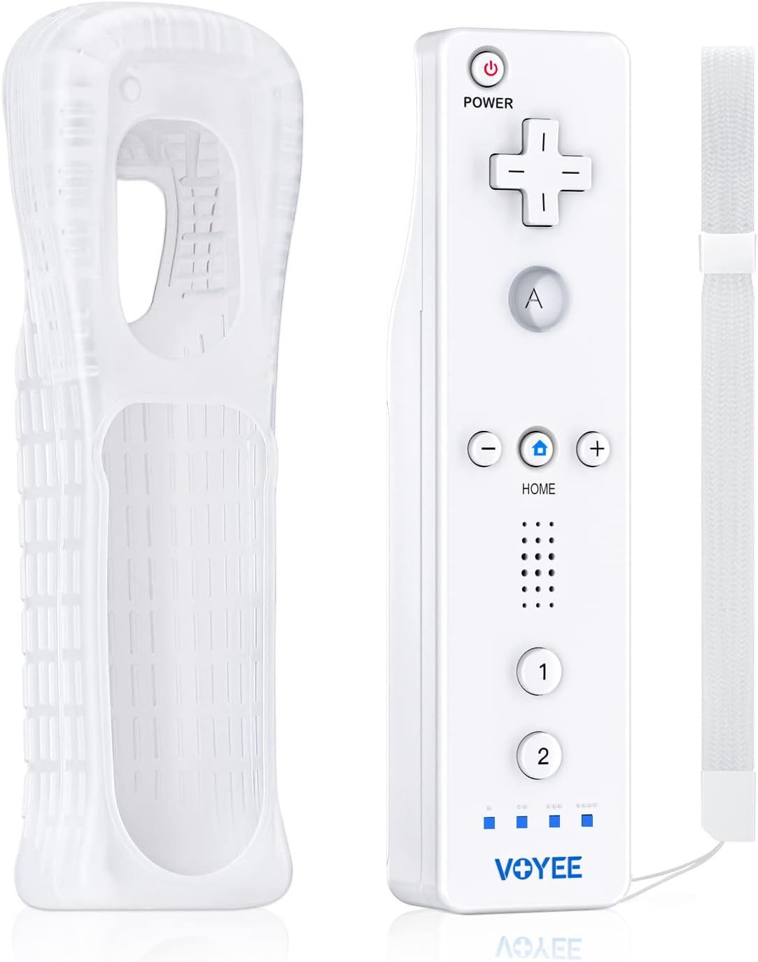 Wireless Bluetooth Game Controller with Built-in Motion Plus Sensor for Wii and for Wii U Console For Wii Remote Controller