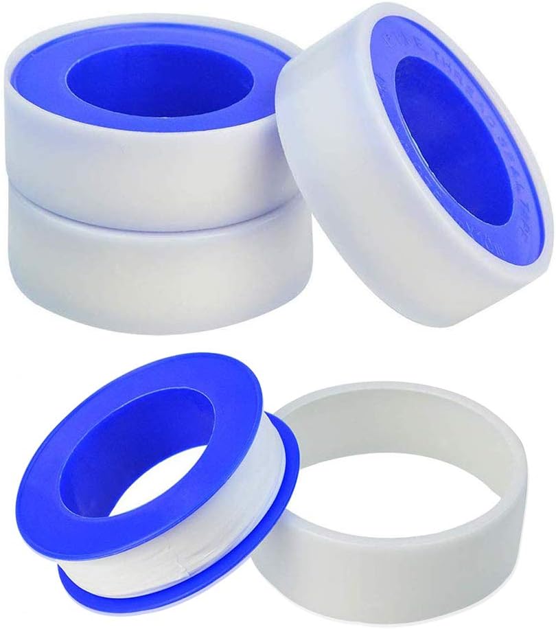 Width 19 mm Thread Seal Tape PTFE Plumbing Pipe Thread Tape White 20 m/roll 