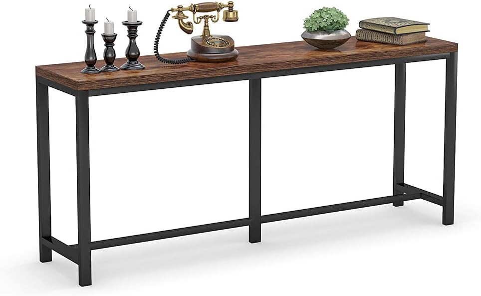 Tribesigns 70 9 Inch Extra Long, Long Skinny Foyer Table
