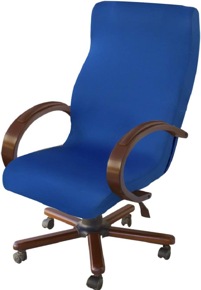 Office Chair Cover Computer Desk Swivel Chair Slipcover Executive Seat 