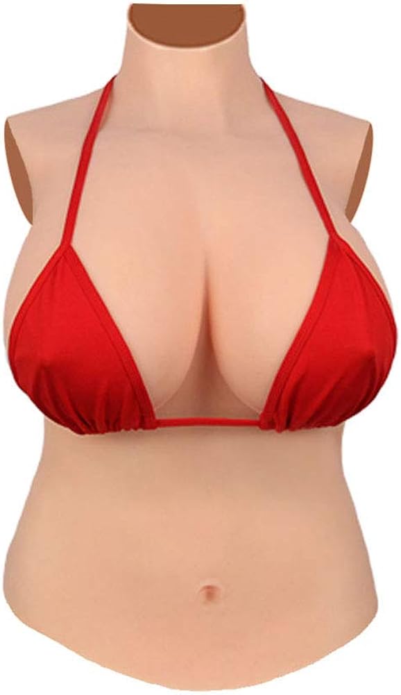 Silicone Breast Forms Fake Boobs C D E Cup For Transgender Full Body Suit