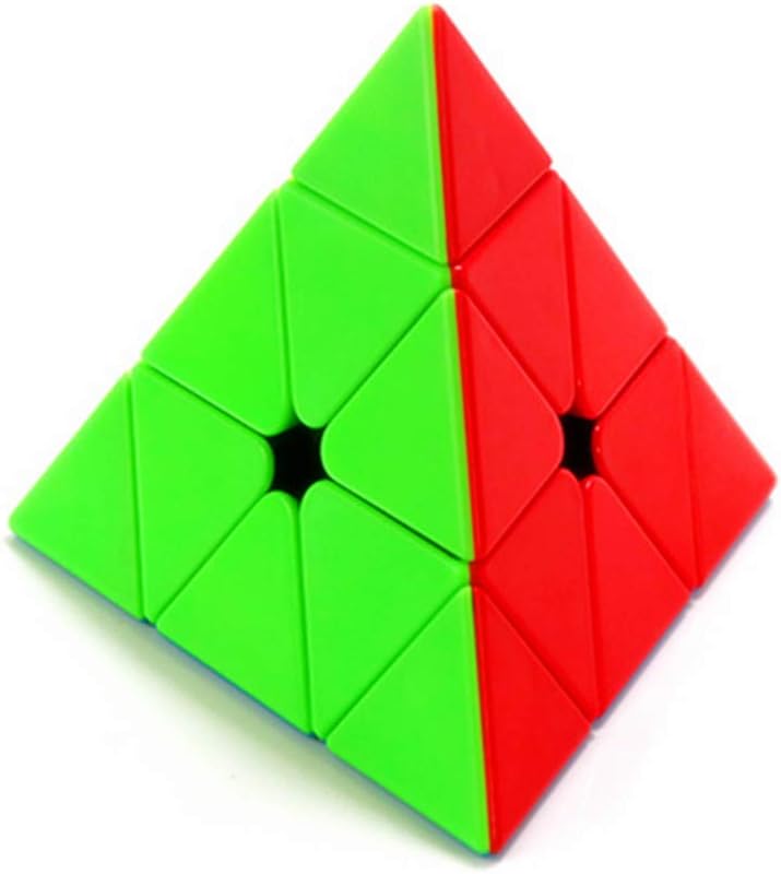 Moyu Cubing Pyramid Magic Cube Stickerless Triangle Cube Puzzle Kids Game 