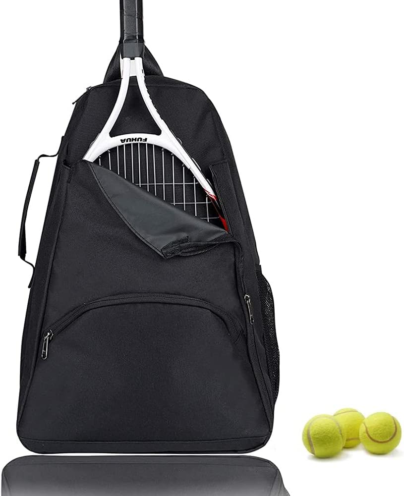 Senston Tennis Racket Backpack 3 Racquets Outdoor Tennis Pickleball Badminton Bag for Men Women with Ventilated Shoe Compartment