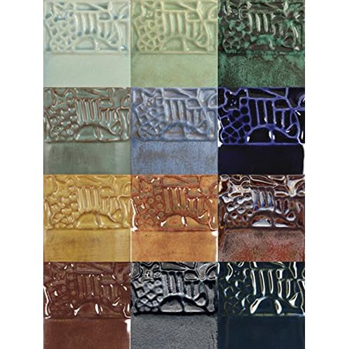 Assorted Colors 4 Ounces Mayco Element Glazes Cone 05 to 06 Set of 12 
