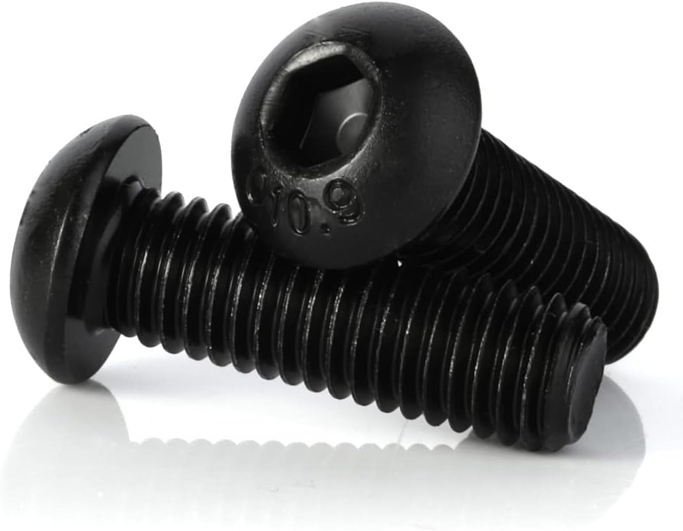 US Made 3/8-16 Thread Size Fully Threaded 1/2 Length 3/8-16 Thread Size 1/2 Length Small Parts 3708CSL Hex Socket Drive Black Oxide Alloy Steel Low Head Socket Cap Screw Pack of 100 