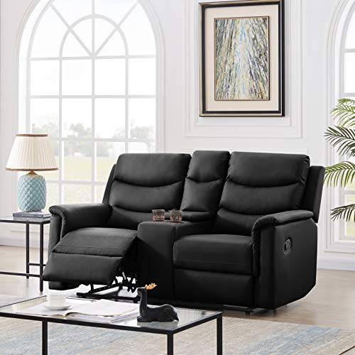 Recliner Chair Pu Leather, Leather Power Sofa And Loveseat