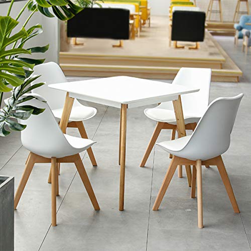Giantex Set Of 4 Modern Dining, Dining Room Side Chairs Elegant Seating