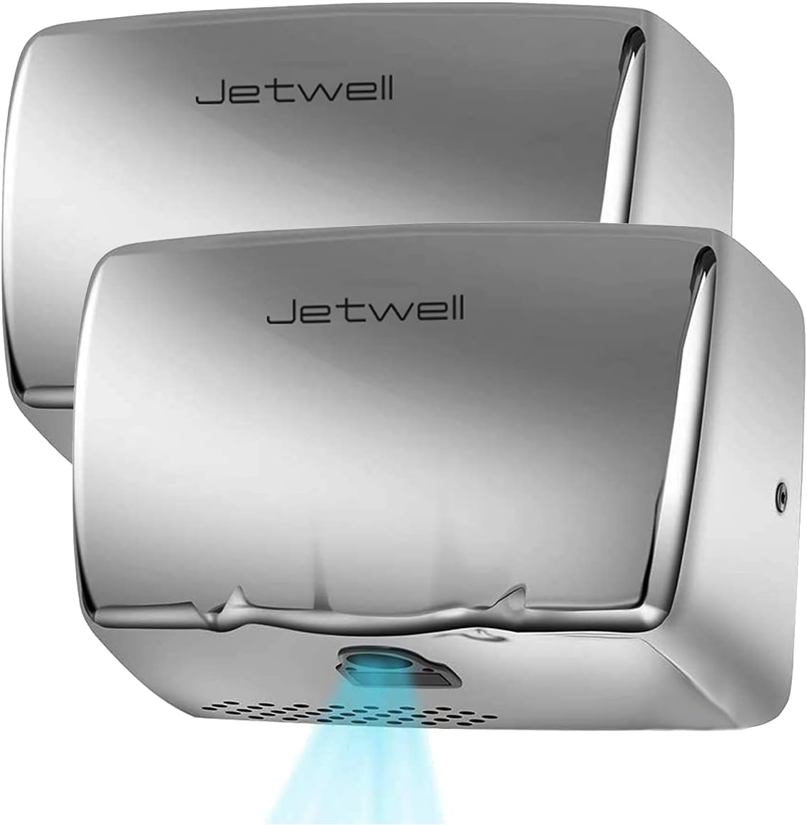 Goetland Stainless Steel Commercial Hand Dryer 224MPH Automatic High Speed Heavy Duty Dull Polished