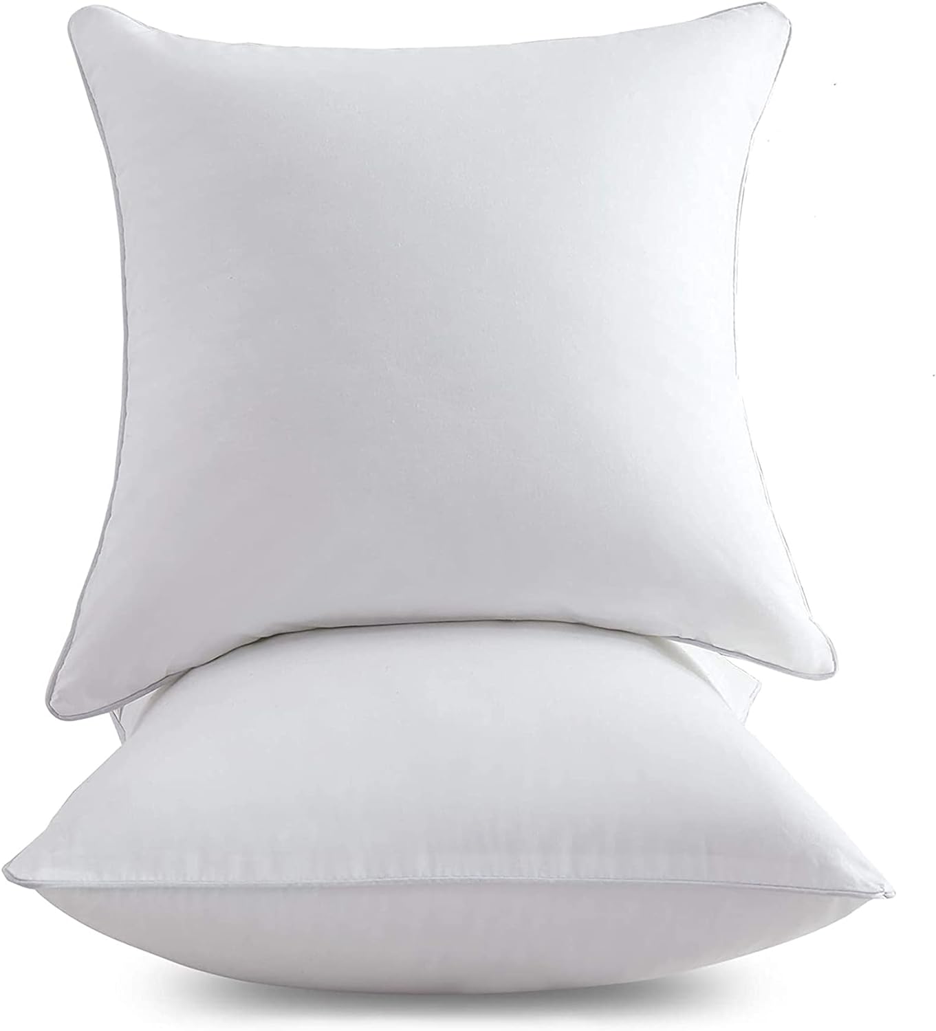 Pillow Insert 18x18 Euro Sham Throw Pillow Couch Cushion Stuffing White 18 inch 