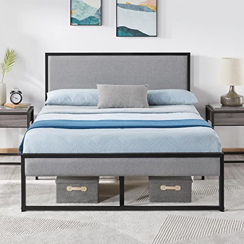 Yaheetech Metal Platform Bed Frame, How To Assemble A Full Size Bed Frame