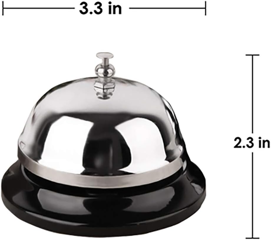 Call Bell 2 Packs 3 35 Inch Diameter, How Deep Should A Reception Desk Bell