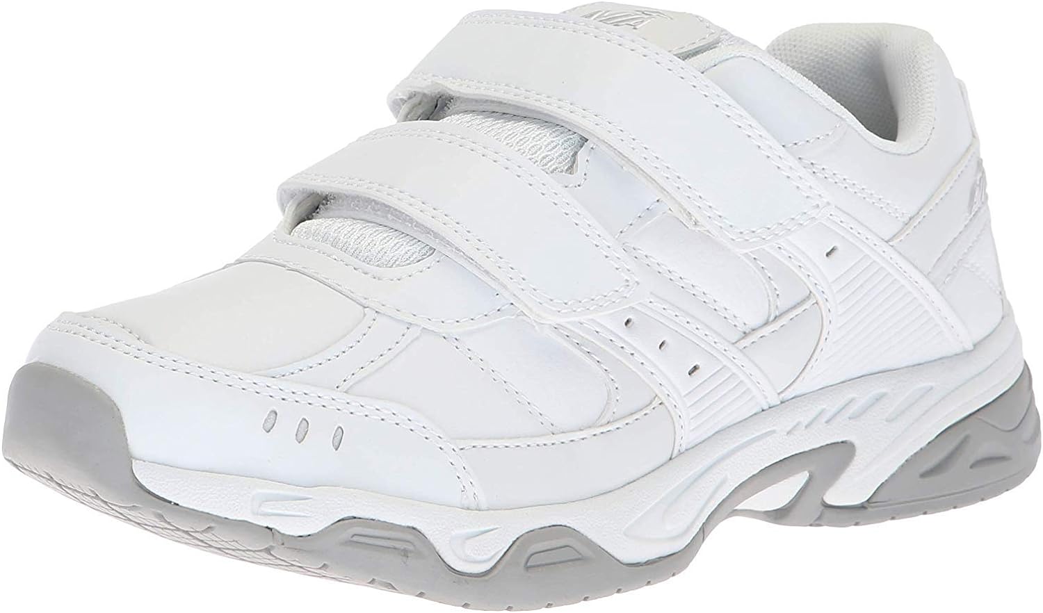 Avia Avi-Union II Velcro Non Slip Shoes for Women – Comfort Safety Shoes for Work Restaurants Nursing & Walking – Black or White