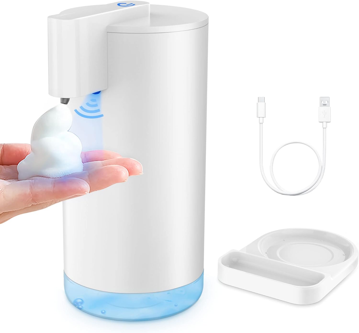 Touchless Touch Free For Bathroom/Kitchen Automatic Foaming Soap Dispenser 