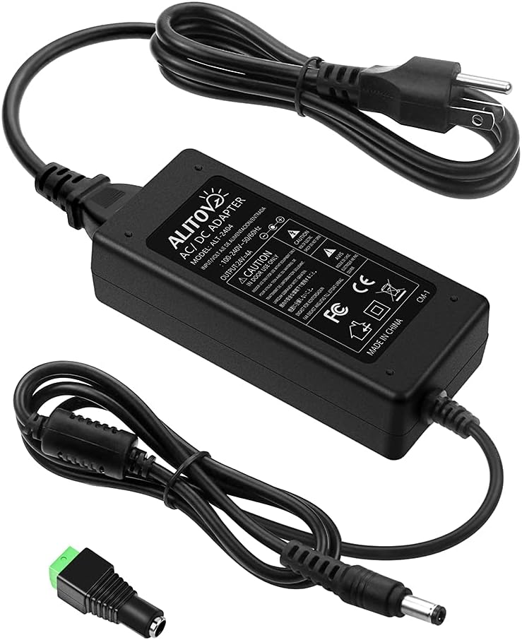 SHNITPWR 24V Power Supply 10A 240W AC DC Adapter DC 24 Volt 10 Amp Switching / 
