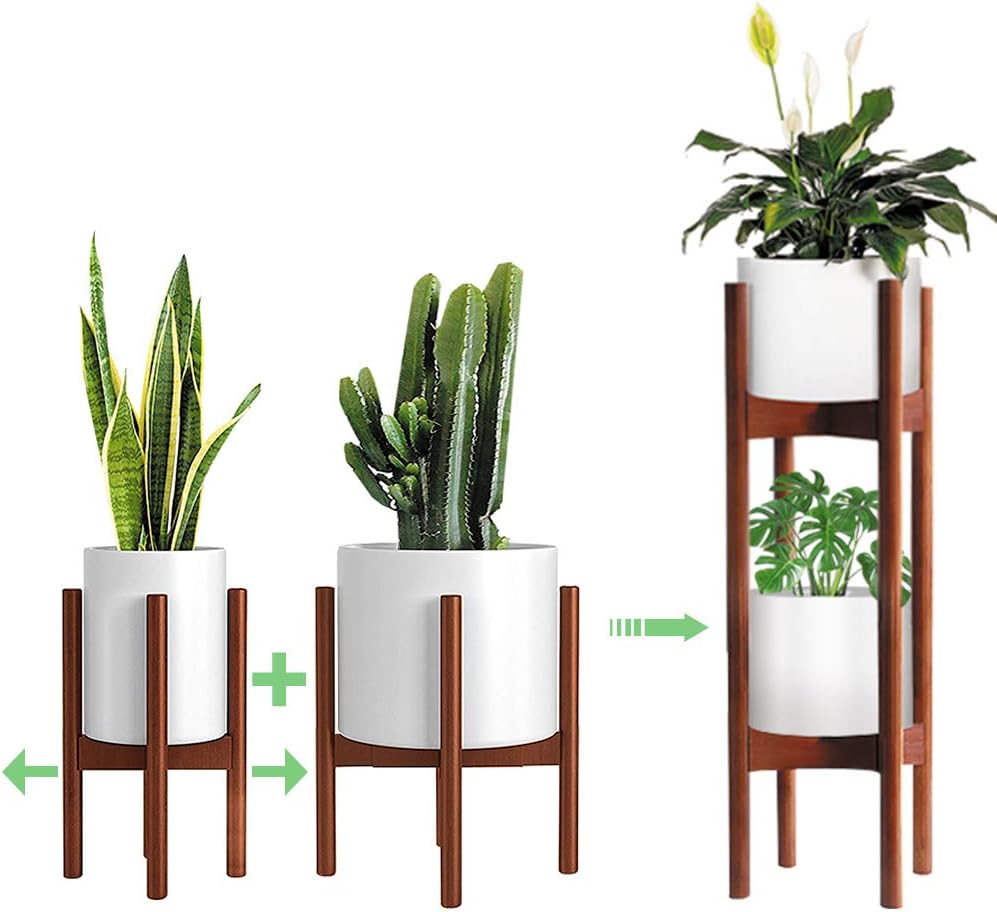 Buy 18 Pack Indoor Plant Stands, 18 Tier Tall Plant Stand 18 inches ...