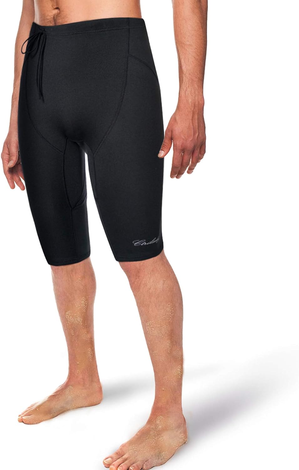 Men 3mm Neoprene Wetsuit Shorts Scuba Diving Surfing Swimming Short Pants Pocket 