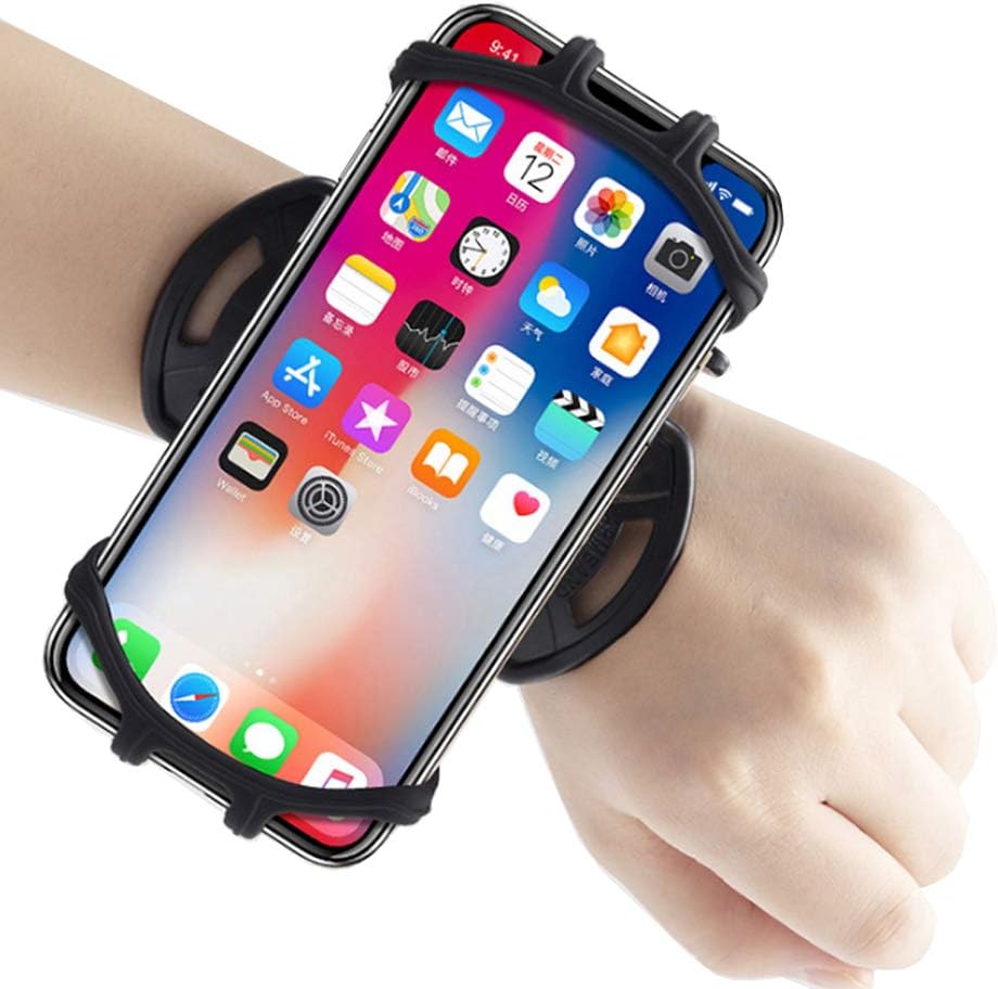 phone Arm Bag 360° Sports Mobile Armband Adjustable  phone Wristband Holder 