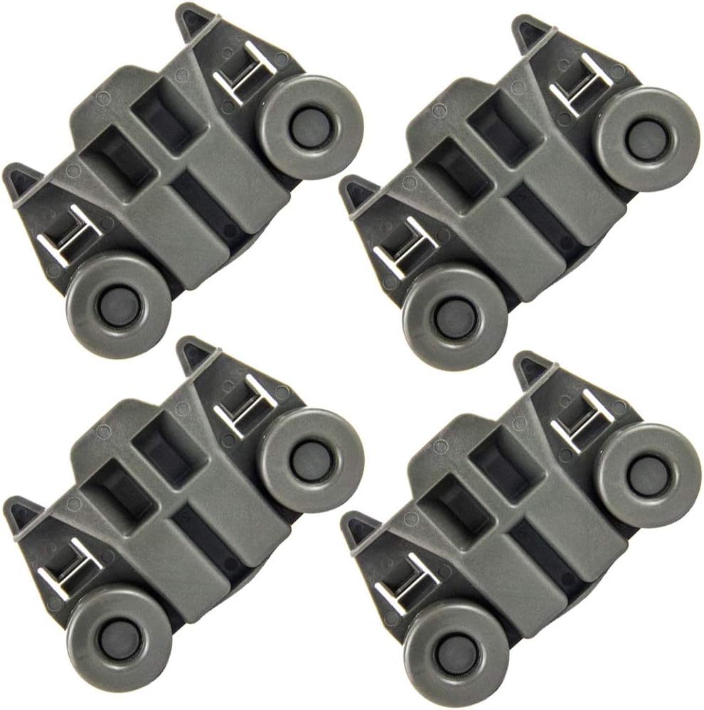 Set of 4 Dishwasher Rack Roller For Whirlpool W10195417 AP4538395 PS2579553 