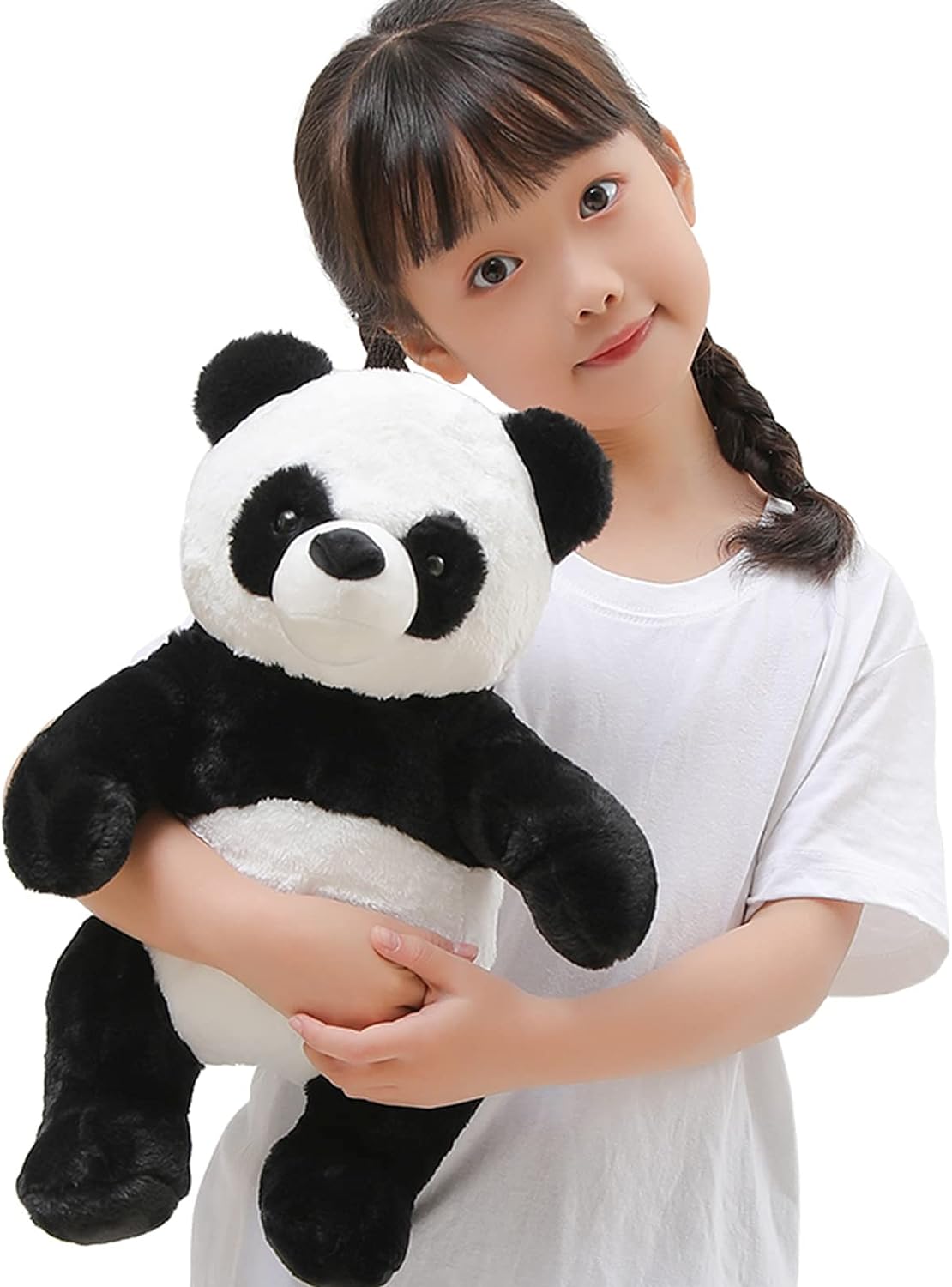 Chinese Big Panda Bear Stuffed Animals Toys Doll 12" Long Kids Birthday Gift New