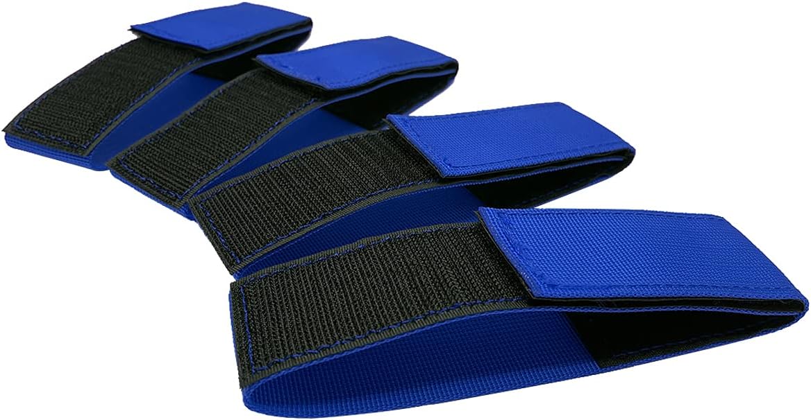 AUXMART  Tiedown Straps 21  15 inch Hook and Loop  Cable for Jeep Wrangler JK  2 Pack 