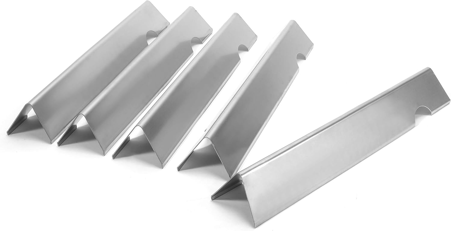 Grill Flavorizer Bars Stainless Steel 17.5" 5pc for Weber Genesis E310 E320 E330 