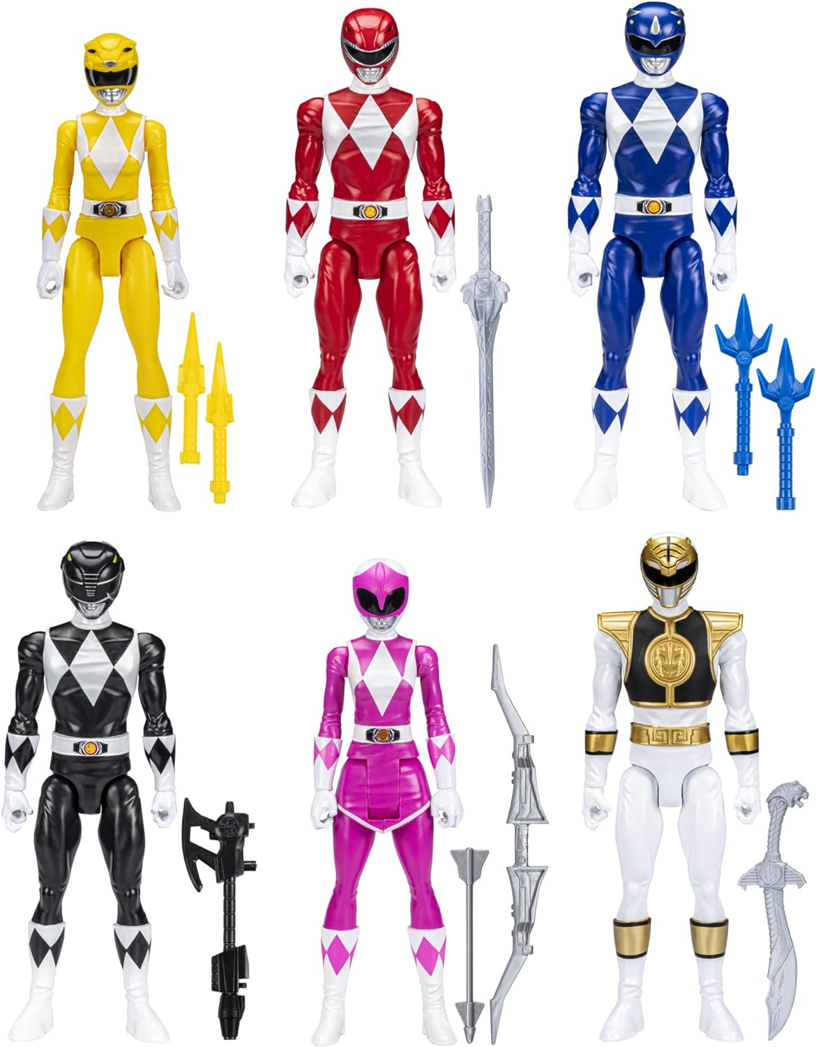 12" 1/6th scale  POWER RANGERS articulated toy action figures YOUR PICK! 