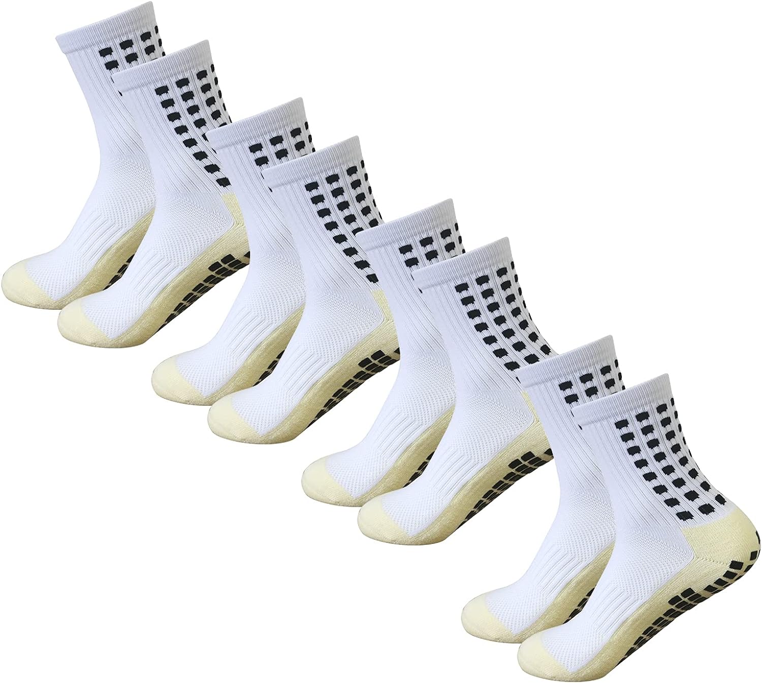 Football Socks Anti Slip Non Slip Grip Outdoor Sports Soccer Socks Multi-color 