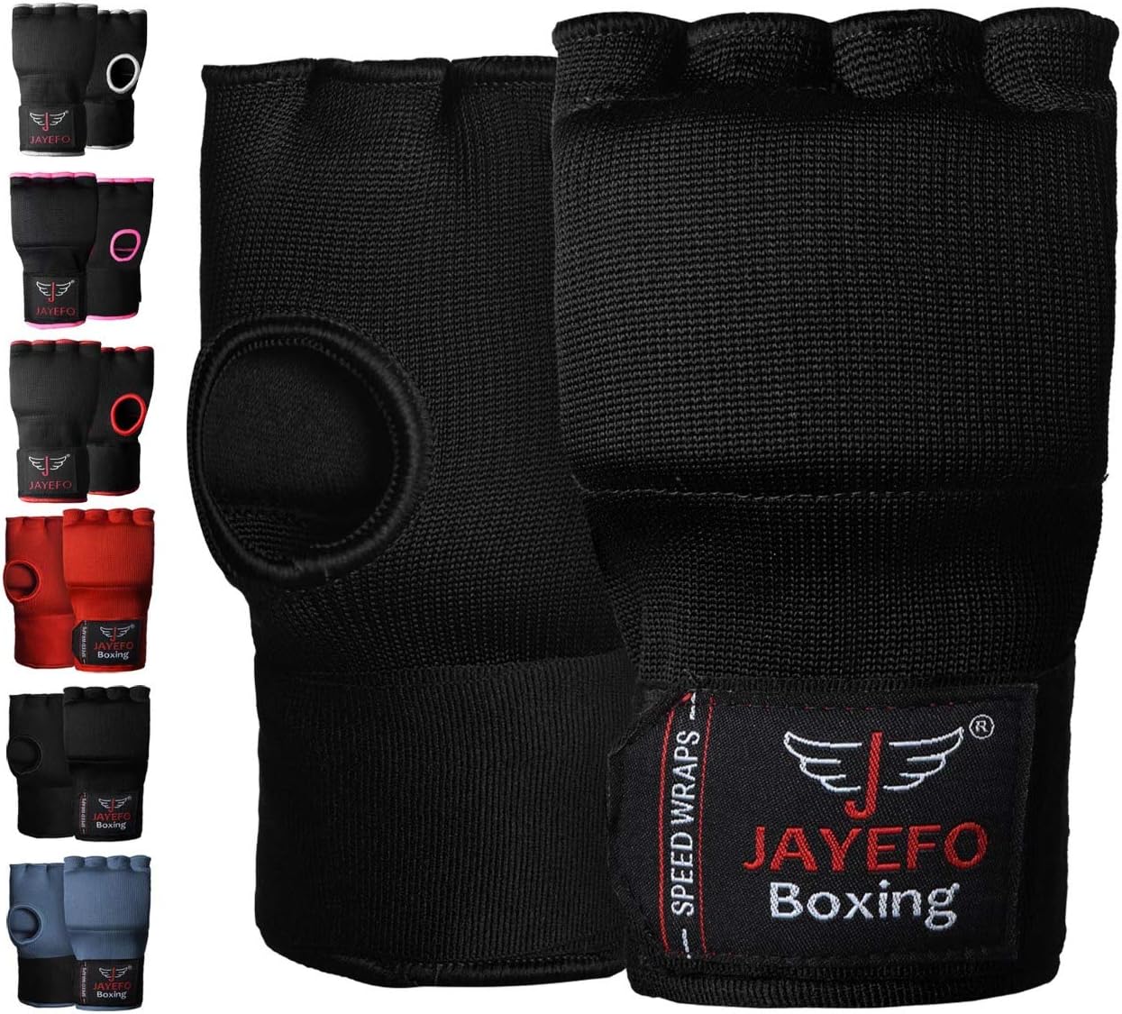 MMA Boxing Gloves Inner Hand Fist Muay Thai Protective Hand Wraps Pair Unisex 