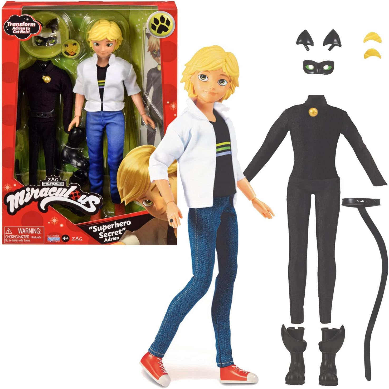 Real Authentic Brand New in Box U.S.A. Bandai Miraculous LADYBUG Fashion Doll 