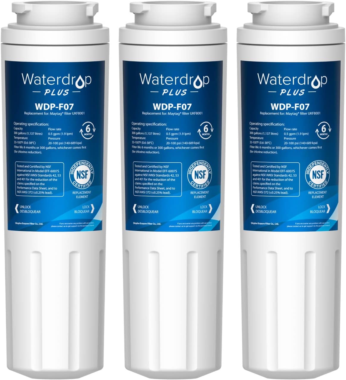 NEW SEALED Refrigerator Water Filter RFC0900A Maytag Kenmore Whirlpool Amana