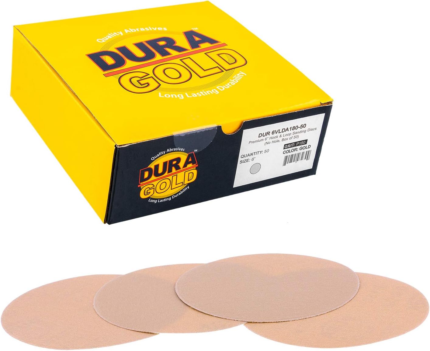 SANDING DISC 6" 50 Pieces Auto Body 3000 grit Hook and Loop Disc 