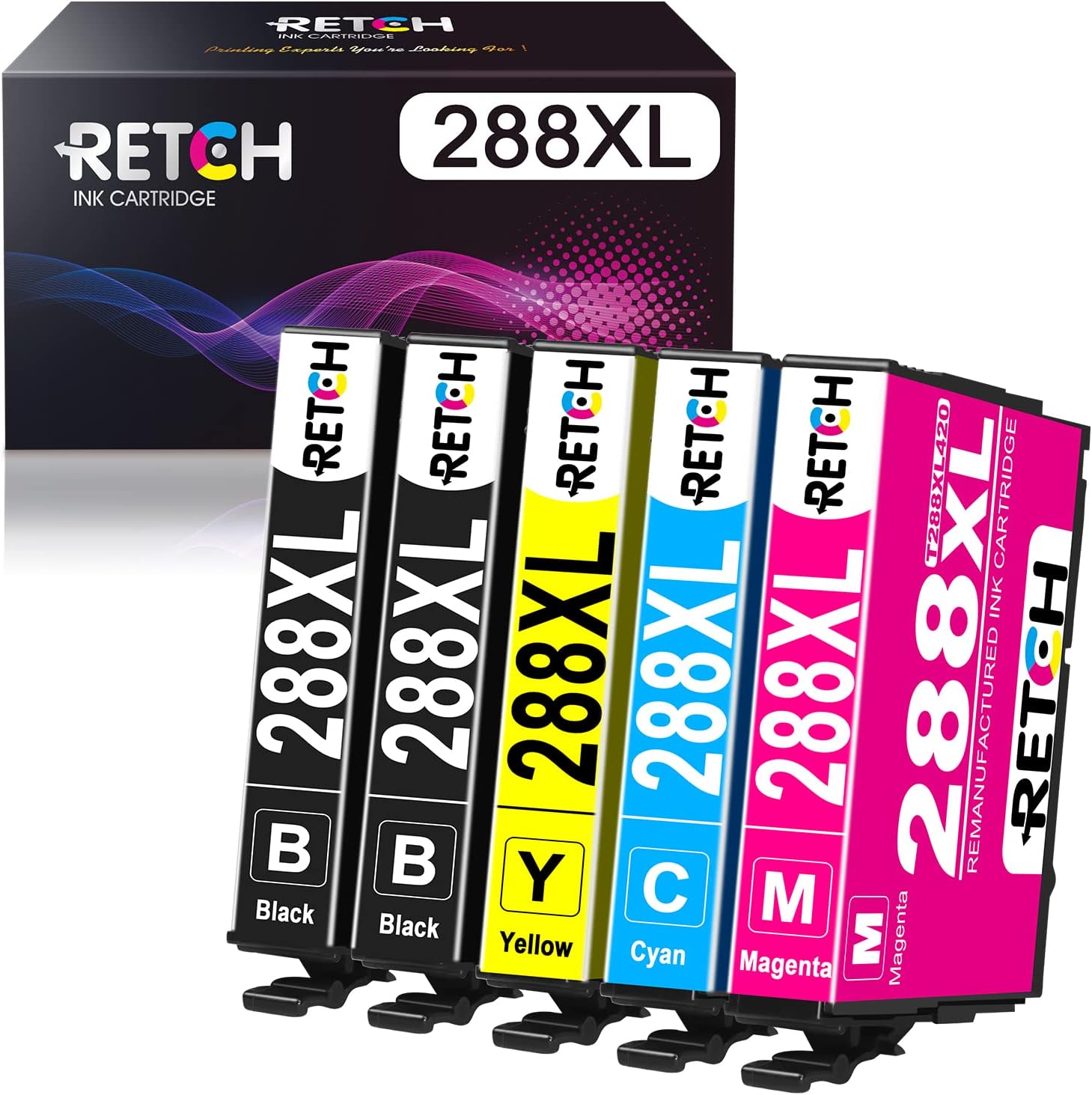 REMANUFACTURED 288 XL Ink Cartridge For E pson Expression XP440 XP434 XP446 330 
