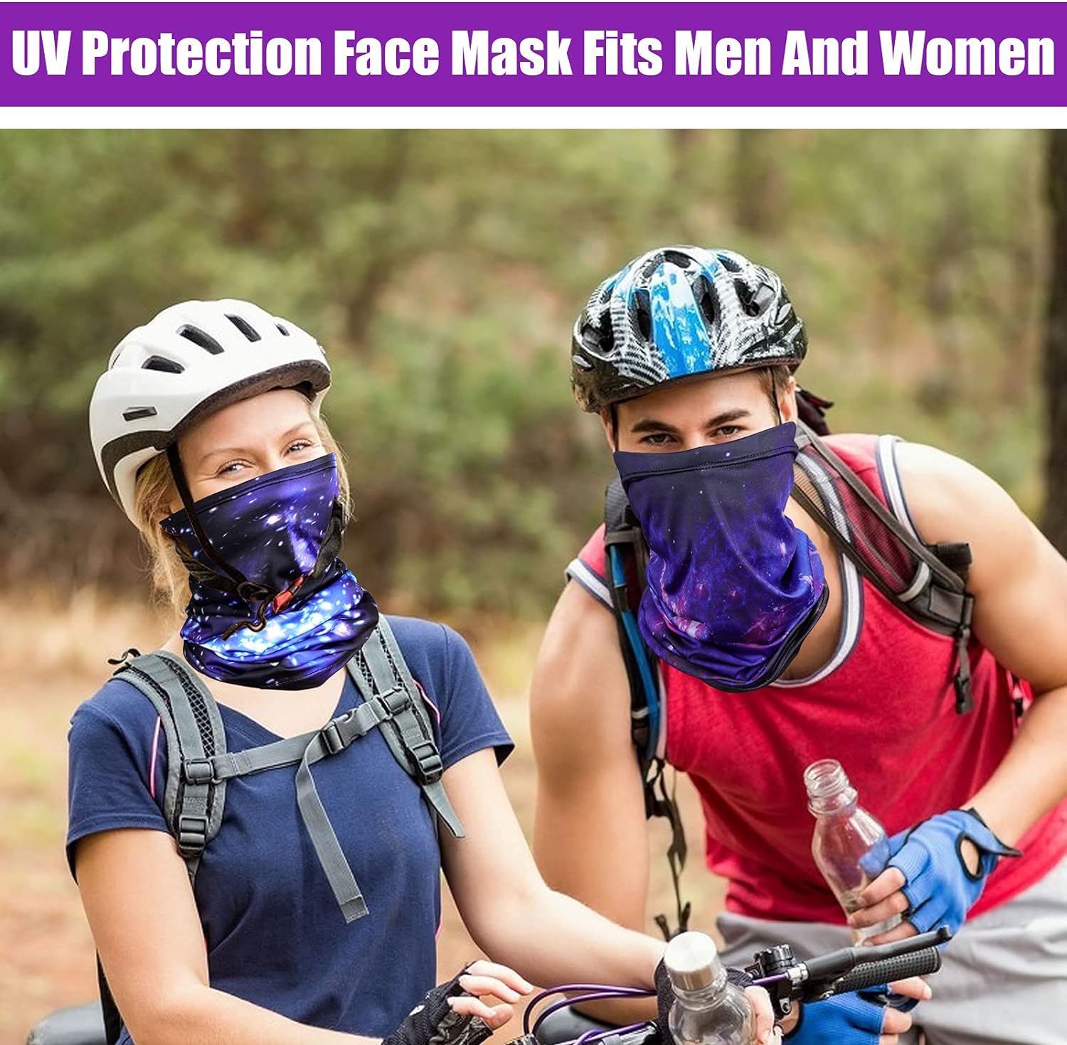 Bandana Face Mask UV Protection for Men Women Summer Bandana Neck Gaiter Face Scarf for Cycling Fishing Motorcycle