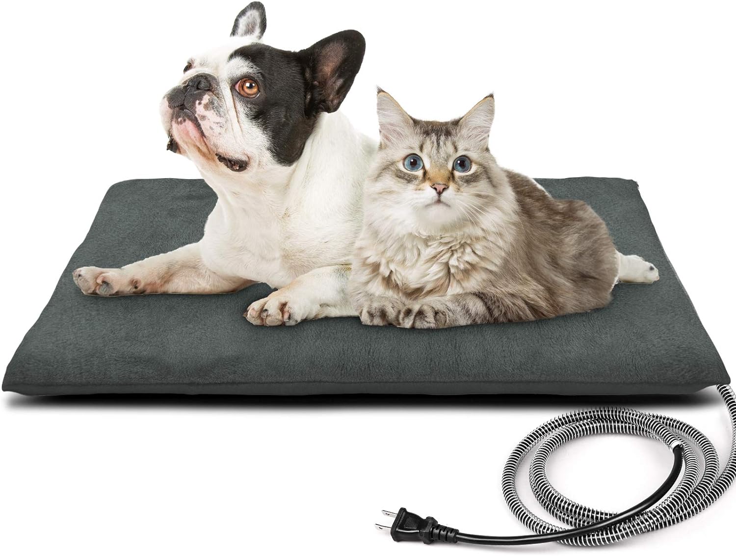 Pet Dog Cat Puppy Large Heated Electric Vinyl Heat Pad Bed Mat Whelping Box 