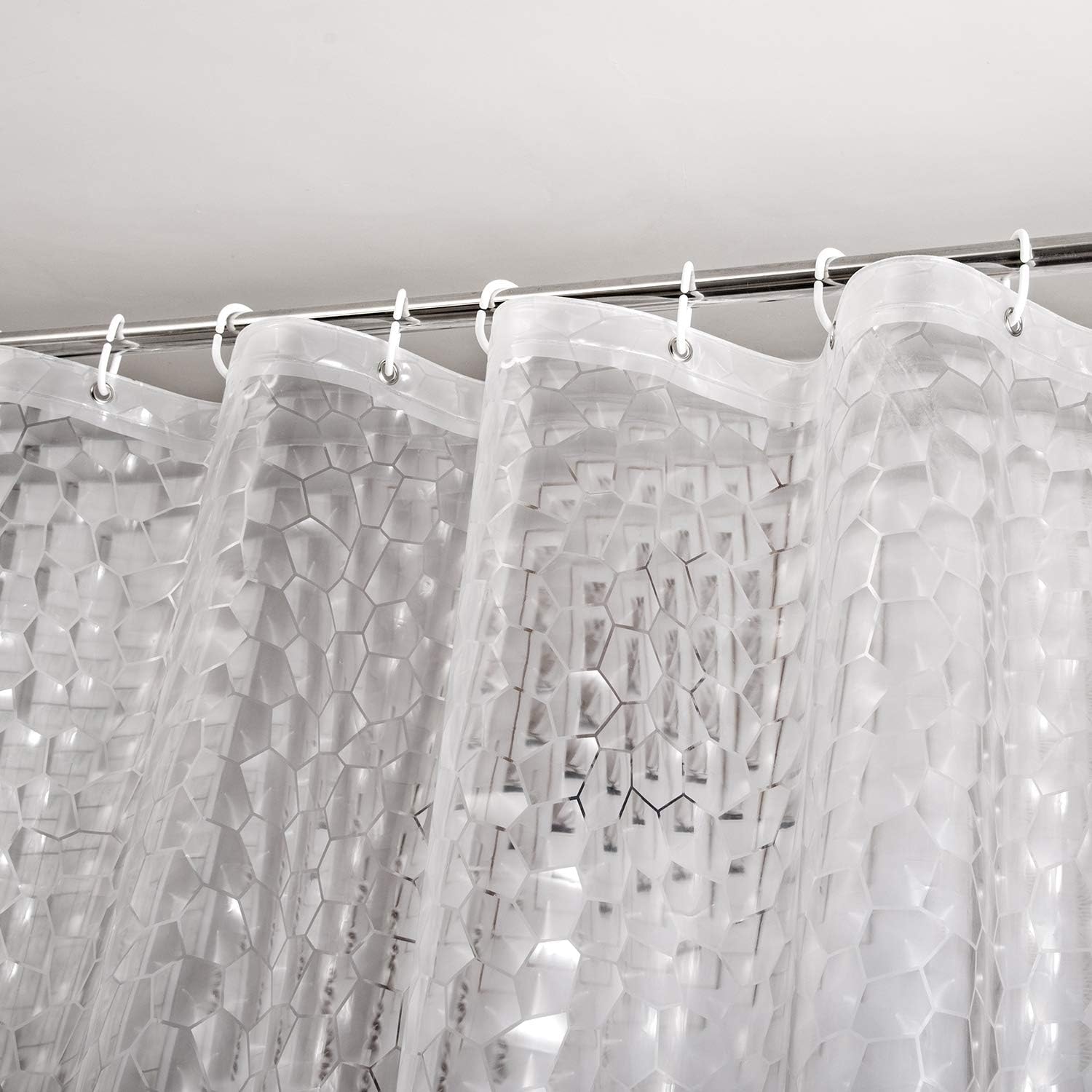 72x72'' US Dollars money Bathroom Shower Curtain Waterproof Fabric 12 Hooks 