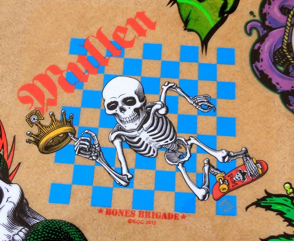 Powell Peralta Skateboard Sticker Bones Brigade Winged Ripper Official Reissue