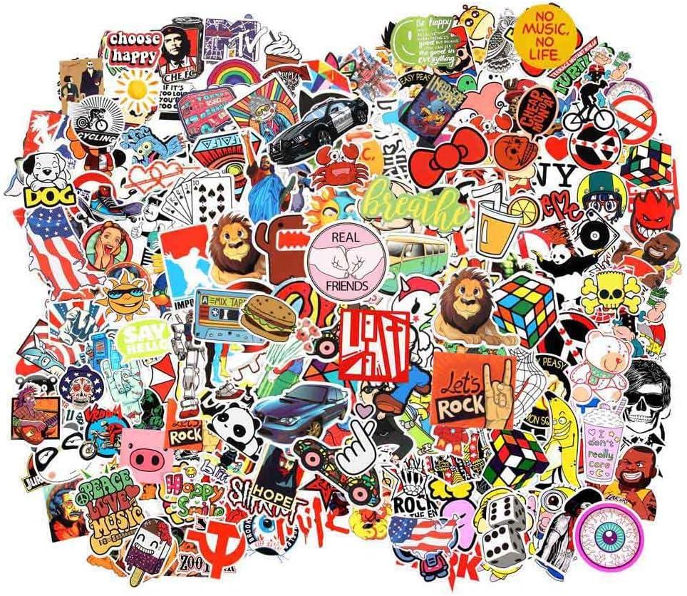 22#~25# 2 SHEETS BOMB STICKER FOR SKATEBOARDS SNOWBOARDS SCOOTERS LAPTOPS... 