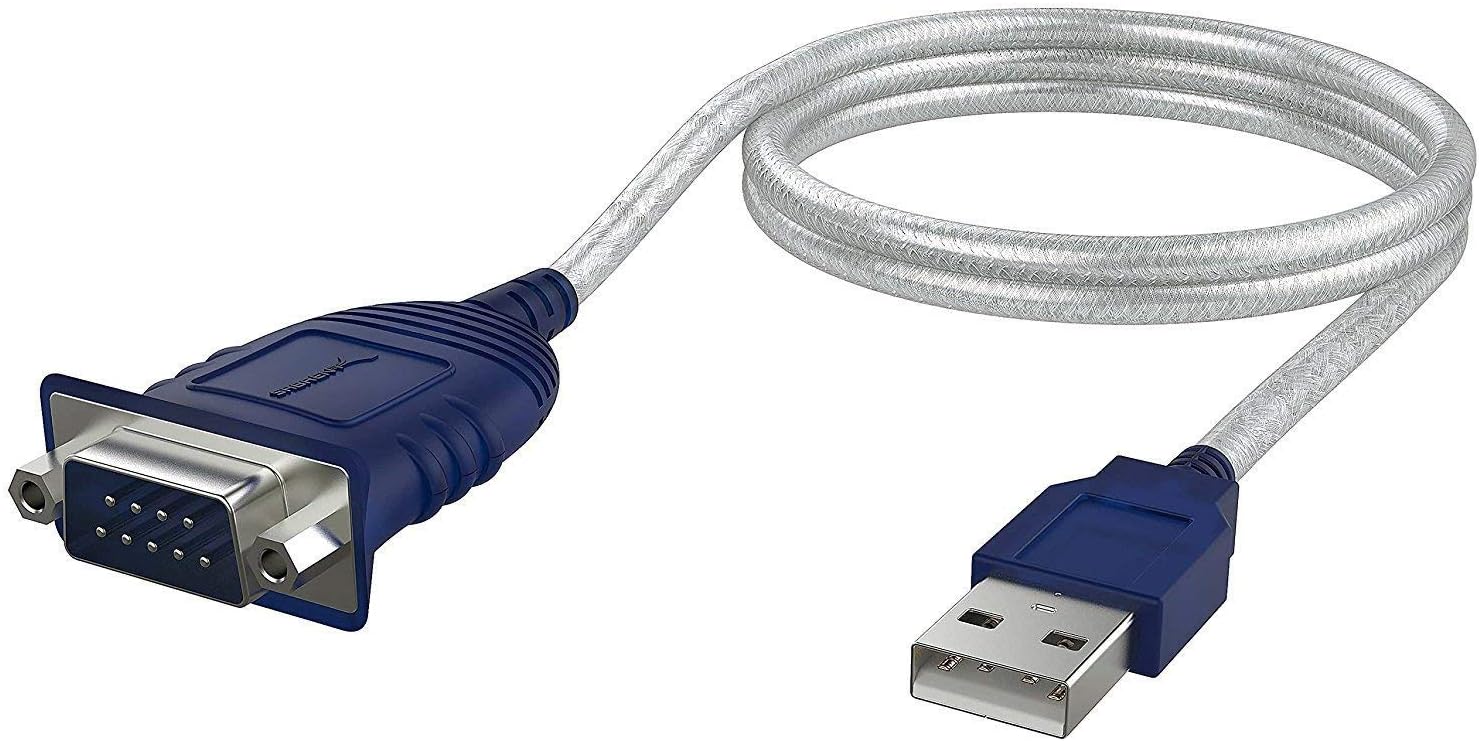 DB-9 RS-232 SABRENT CONVERTER CABLE KIT 9-PIN CB-DB9P TOP USB 2.0 TO SERIAL 
