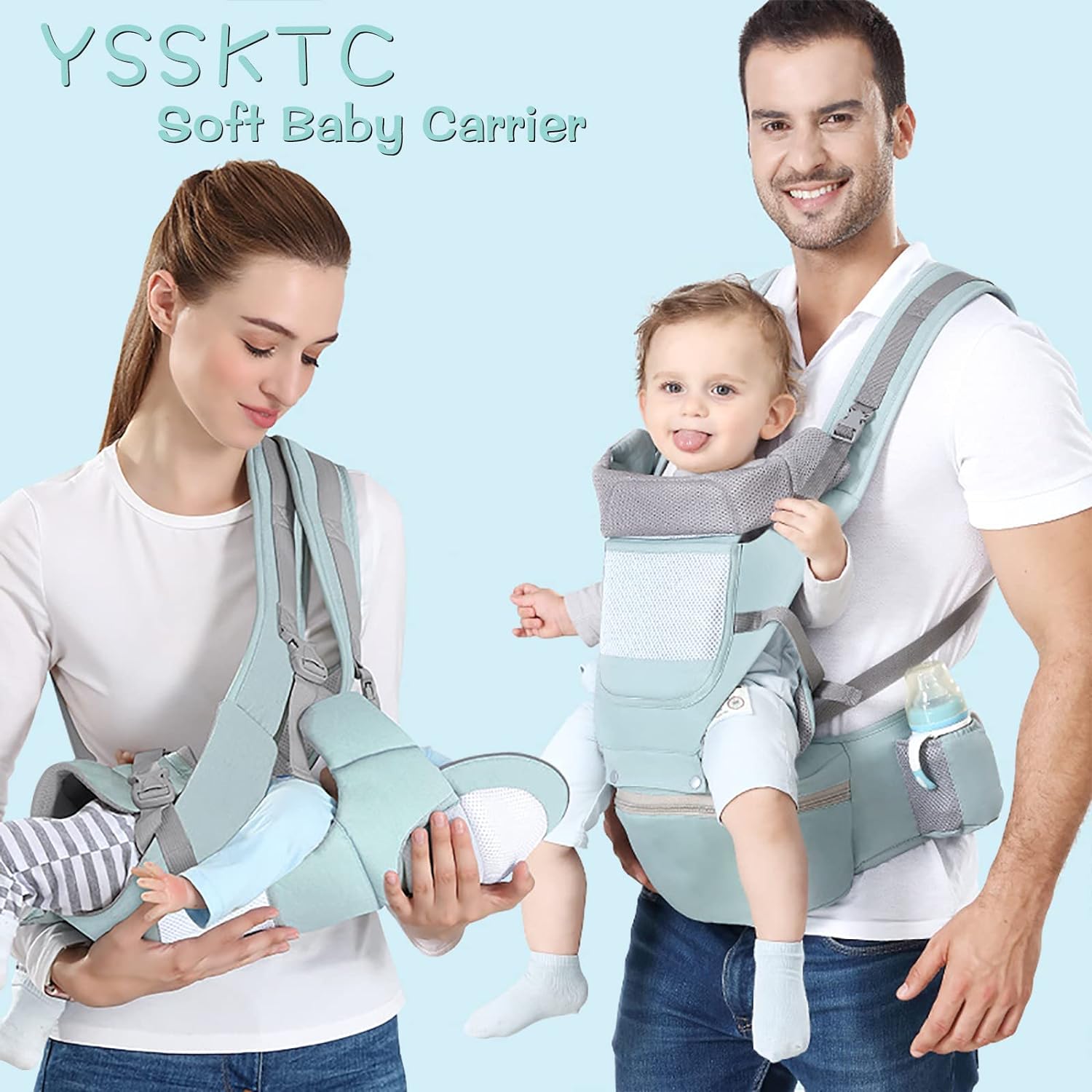 Multifunction Baby Carrier Hipseat Waist Stool Waist Belt Kids Backpacks uk 